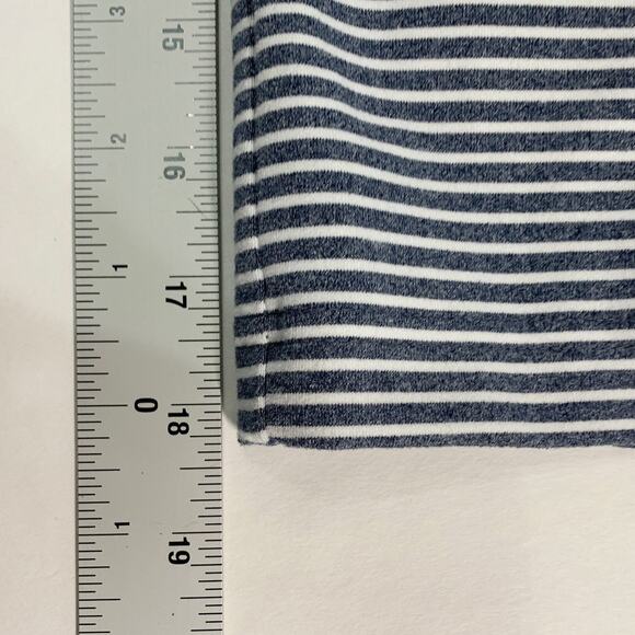 T by Talbots XL Womens Activewear Black White Striped Skort Pull On - Picture 7 of 7